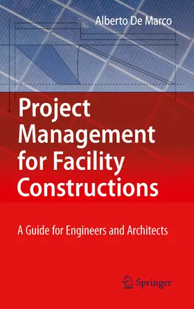 De Marco | Project Management for Facility Constructions | E-Book | www2.sack.de