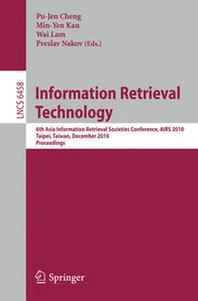 Cheng / Kan / Lam | Information Retrieval Technology | E-Book | sack.de