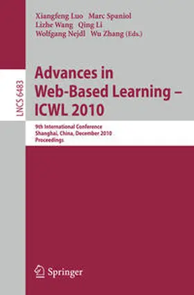 Luo / Spaniol / Wang | Advances in Web-Based Learning - ICWL 2010 | E-Book | sack.de