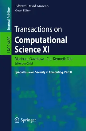  Transactions on Computational Science XI | Buch |  Sack Fachmedien