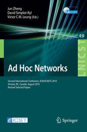 Zhi-zhong / Simplot-Ryl / Leung |  Ad Hoc Networks | eBook | Sack Fachmedien