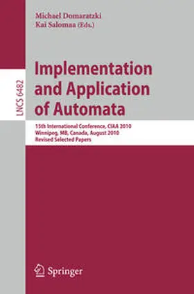 Domaratzki / Salomaa | Implementation and Application of Automata | E-Book | sack.de