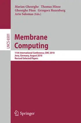 Gheorghe / Hinze / Paun | Membrane Computing | E-Book | sack.de