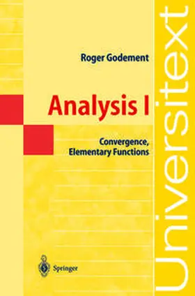 Godement |  Analysis I | eBook | Sack Fachmedien