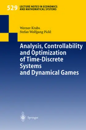 Krabs | Analysis, Controllability and Optimization of Time-Discrete Systems and Dynamical Games | E-Book | sack.de