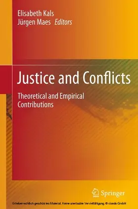 Kals / Maes |  Justice and Conflicts | eBook | Sack Fachmedien