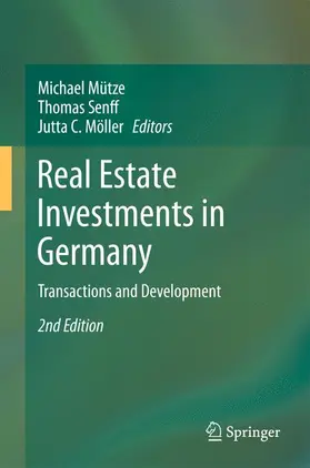 Mütze / Möller / Senff |  Real Estate Investments in Germany | Buch |  Sack Fachmedien