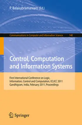 Balasubramaniam | Control, Computation and Information Systems | E-Book | sack.de