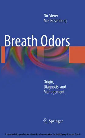 Sterer / Rosenberg | Breath Odors | E-Book | www2.sack.de