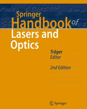 Träger |  Springer Handbook of Lasers and Optics | eBook | Sack Fachmedien