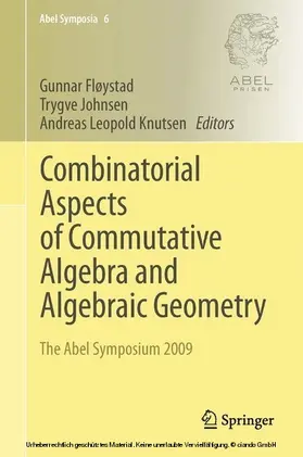 Fløystad / Johnsen / Knutsen |  Combinatorial Aspects of Commutative Algebra and Algebraic Geometry | eBook | Sack Fachmedien
