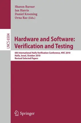 Barner / Raz / Harris | Hardware and Software: Verification and Testing | Buch | 978-3-642-19582-2 | sack.de