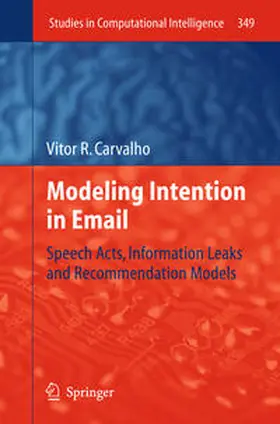 Carvalho |  Modeling Intention in Email | eBook | Sack Fachmedien