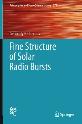 Chernov | Fine Structure of Solar Radio Bursts | E-Book | sack.de