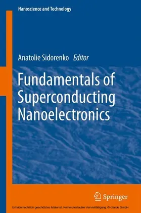 Sidorenko |  Fundamentals of Superconducting Nanoelectronics | eBook | Sack Fachmedien