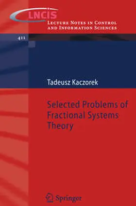 Kaczorek |  Selected Problems of Fractional Systems Theory | eBook | Sack Fachmedien