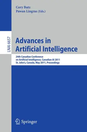 Butz / Lingras |  Advances in Artificial Intelligence | Buch |  Sack Fachmedien