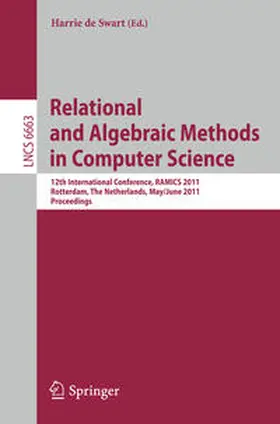 de Swart |  Relational and Algebraic Methods in Computer Science | eBook | Sack Fachmedien