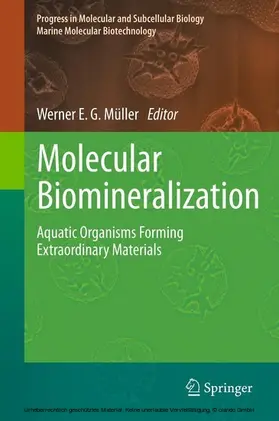Müller | Molecular Biomineralization | E-Book | sack.de