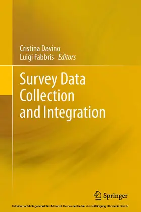Davino / Fabbris | Survey Data Collection and Integration | E-Book | sack.de