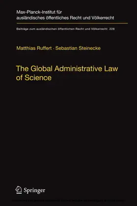 Ruffert / Steinecke | The Global Administrative Law of Science | E-Book | sack.de
