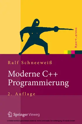Schneeweiß |  Moderne C++ Programmierung | eBook | Sack Fachmedien