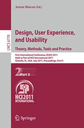 Marcus | Design, User Experience, and Usability. Theory, Methods, Tools and Practice | E-Book | sack.de