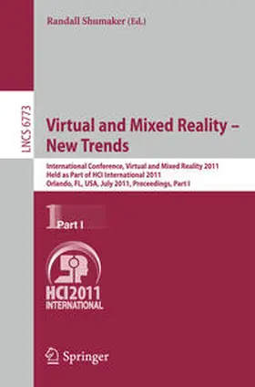 Shumaker |  Virtual and Mixed Reality - New Trends, Part I | eBook | Sack Fachmedien