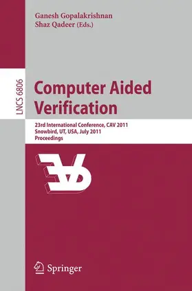 Qadeer / Gopalakrishnan |  Computer Aided Verification | Buch |  Sack Fachmedien