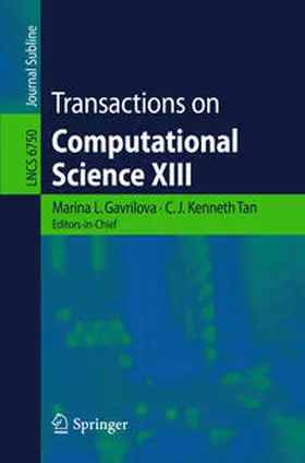  Transactions on Computational Science XIII | eBook | Sack Fachmedien