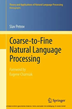 Petrov |  Coarse-to-Fine Natural Language Processing | eBook | Sack Fachmedien