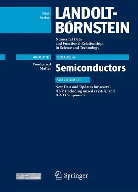 Rössler | New Data and Updates for several III-V (including mixed crystals) and II-VI Compounds | Buch | 978-3-642-23414-9 | sack.de