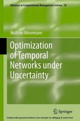 Wiesemann | Optimization of Temporal Networks under Uncertainty | E-Book | sack.de