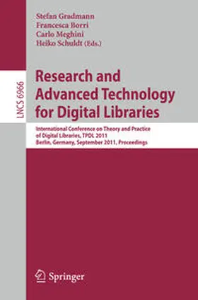Gradmann / Borri / Meghini | Research and Advanced Technology for Digital Libraries | E-Book | sack.de