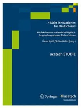 Spath |  Mehr Innovationen für Deutschland | Buch |  Sack Fachmedien
