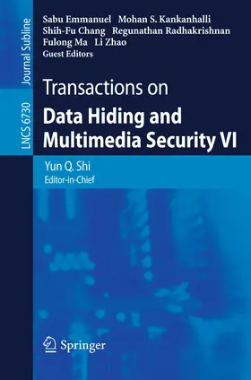 Shi |  Transactions on Data Hiding and Multimedia Security VI | Buch |  Sack Fachmedien