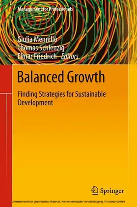 Mennillo / Schlenzig / Friedrich | Balanced Growth | E-Book | sack.de