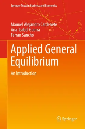 Cardenete / Guerra / Sancho |  Applied General Equilibrium | eBook | Sack Fachmedien