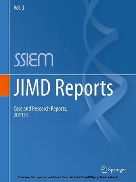 SSIEM |  JIMD Reports - Case and Research Reports, 2011/3 | eBook | Sack Fachmedien