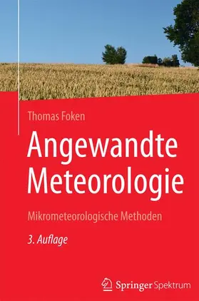 Foken |  Angewandte Meteorologie | Buch |  Sack Fachmedien