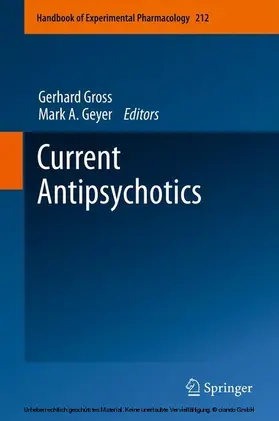 Gross / Geyer | Current Antipsychotics | E-Book | sack.de
