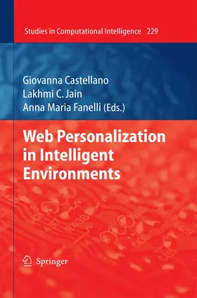 Fanelli / Castellano |  Web Personalization in Intelligent Environments | Buch |  Sack Fachmedien