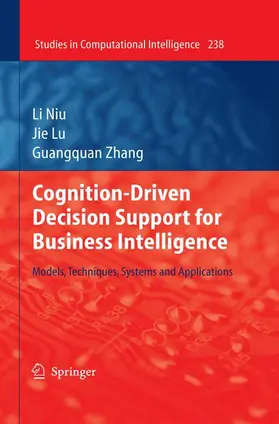 Niu / Zhang / Lu |  Cognition-Driven Decision Support for Business Intelligence | Buch |  Sack Fachmedien