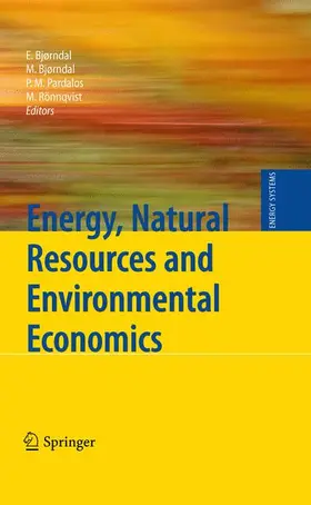 Bjørndal / Rönnqvist / Pardalos |  Energy, Natural Resources and Environmental Economics | Buch |  Sack Fachmedien