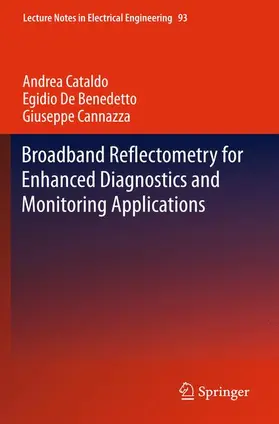 Cataldo / Cannazza / De Benedetto |  Broadband Reflectometry for Enhanced Diagnostics and Monitoring Applications | Buch |  Sack Fachmedien