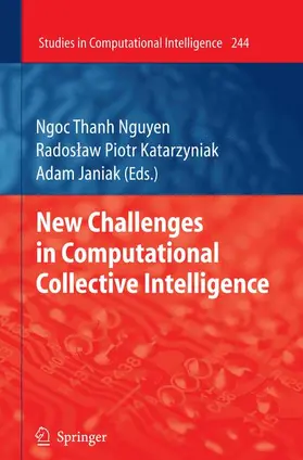 Janiak / Katarzyniak |  New Challenges in Computational Collective Intelligence | Buch |  Sack Fachmedien