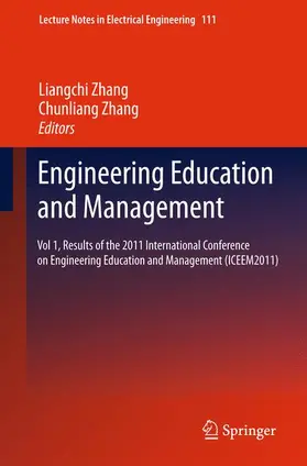 Zhang |  Engineering Education and Management | Buch |  Sack Fachmedien