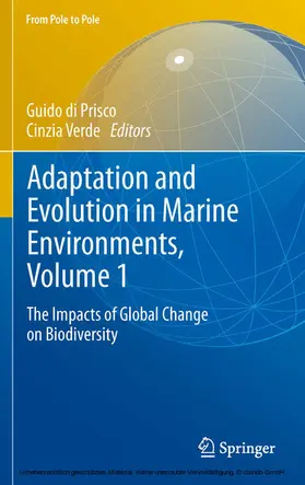 di Prisco / Verde |  Adaptation and Evolution in Marine Environments, Volume 1 | eBook | Sack Fachmedien