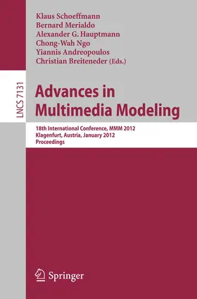 Schoeffmann / Mérialdo / Hauptmann |  Advances in Multimedia Modeling | Buch |  Sack Fachmedien