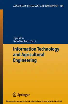 Zhu / Sambath | Information Technology and Agricultural Engineering | E-Book | sack.de